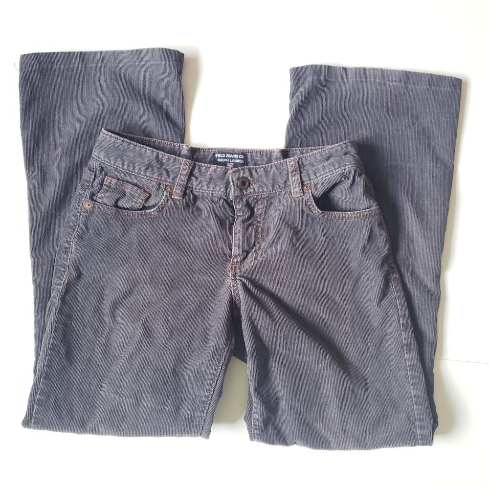 RL POLO JEAN CO - Charcoal Corduroy Pants - 4x30